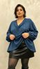 Picture of PLUS SIZE STRETCH TUNIC WITH V NECK